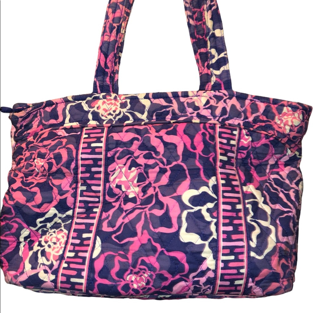 Vera Bradley Tote Bag in Retired Katarina Pink Pattern